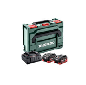 Sada Metabo 2x LiHD 10.0Ah + ASC 145 metaBox 685142000