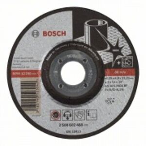 Hrubovací kotouč profilovaný Bosch Expert for Inox - AS 30 S INOX BF, 125 mm, 6,0 mm